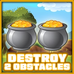 Icon for Destroy 2 obstacles