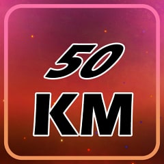 Icon for 50 km!