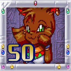 Icon for 50 Mystery Mode stages done