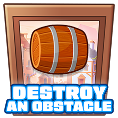 Icon for Destroy an obstacle