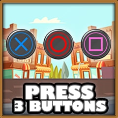 Icon for Press 3 buttons in a row