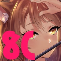 Icon for Cat girl in chair 8C