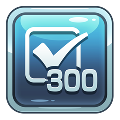 Icon for クリア回数　300回到達