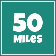 Icon for 50 miles