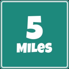 Icon for 5 miles
