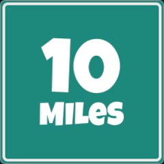 Icon for 10 miles