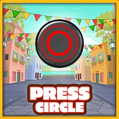 Icon for Press Circle button