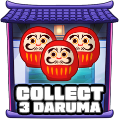 Icon for Collect 3 Daruma