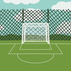 Icon for The name “soccer” is used mostly in the United States.