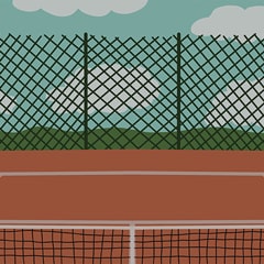Icon for The world's oldest tennis court is still in use today.
