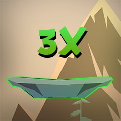 Icon for Jump 3 times on jumper
