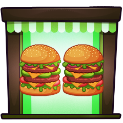 Icon for Collect 2 burgers