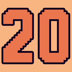 Icon for Orange Level 20