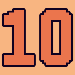 Icon for Orange Level 10