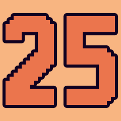 Icon for Orange Level 25