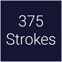 '375 Strokes' achievement icon