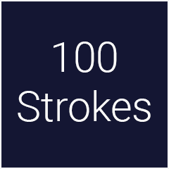 '100 Strokes' achievement icon