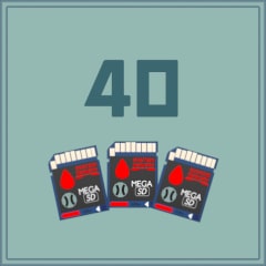 Icon for 40 cards