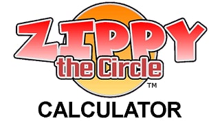 Zippy the Circle Calculator