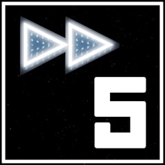 Icon for 5 triangles
