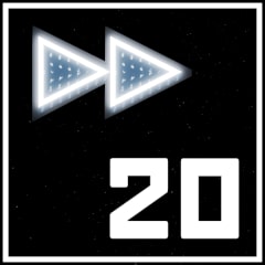 Icon for 20 triangles