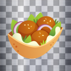 Icon for Falafel is made from chickpeas