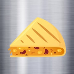 Icon for Quesadillas provide a good amount of carbs and fat