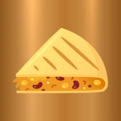 Icon for The quesadilla is a typical Mexican dish