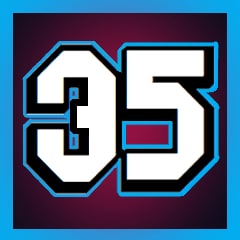 Icon for Complete level 35