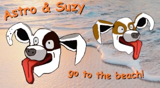 Astro & Suzy Go to the Beach