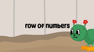 Row of Numbers