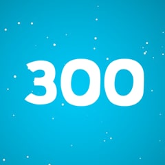 Icon for Accumulate 300 points in total