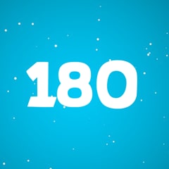 Icon for Accumulate 180 points in total