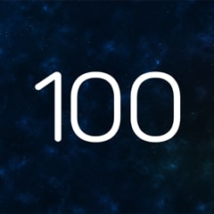 Icon for Hit 100 asteroids