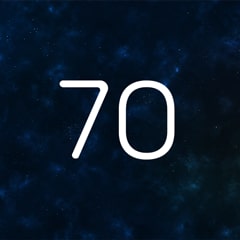Icon for Hit 70 asteroids