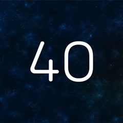 Icon for Hit 40 asteroids
