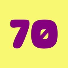 Icon for Accumulate 70 points in total
