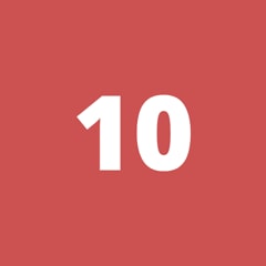 Icon for Accumulated score of 10