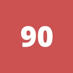 Icon for Accumulated score of 90