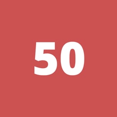 Icon for Accumulated score of 50
