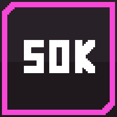 Icon for 50k
