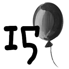 Icon for 15 balloons