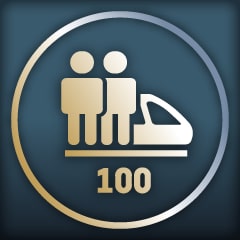 Icon for Crowd in a train