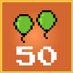Icon for You collected 50 Balloons