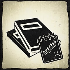 Icon for Overdue Book