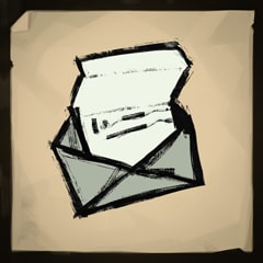 Icon for Letter in a dugout