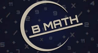 B MATH Trophy Set