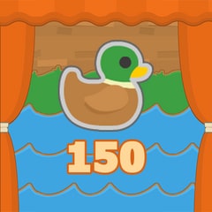 Icon for Hit 150 ducks