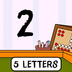 Icon for Guess 2 five-letter words