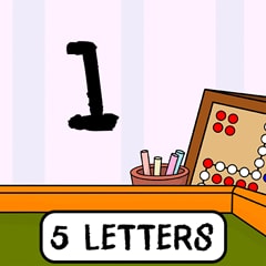 Icon for Guess 1 five-letter words